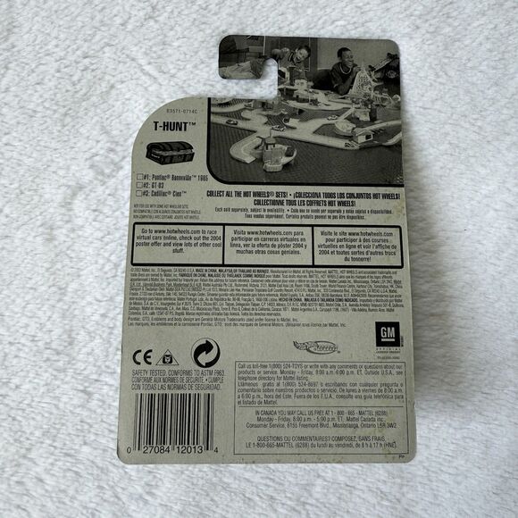 Hot Wheels 2004 TREASURE HUNT #2 of 12 GT-03 Real Riders T-Hunt Car - Picture 3 of 3